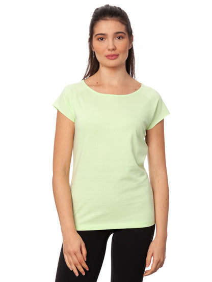 Cap Sleeve lime green