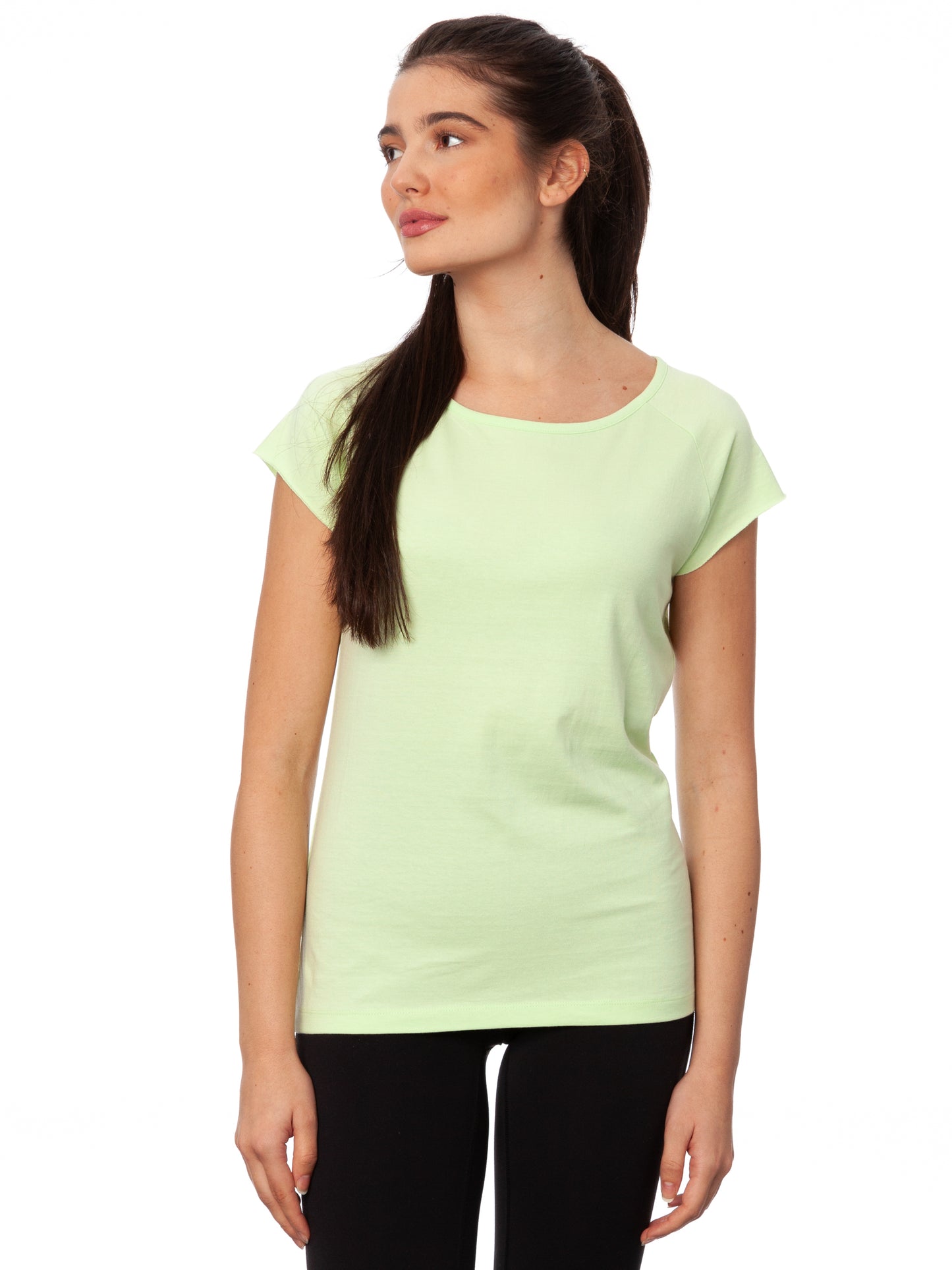 Cap Sleeve lime green