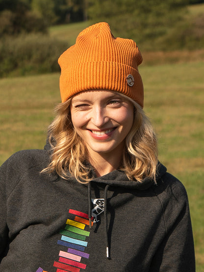 Beanie warm orange