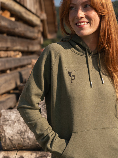 Balance Hoodie heather khaki