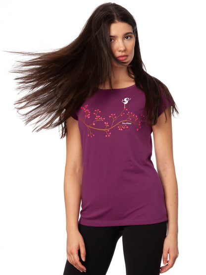 Asana Girl Cap Sleeve berry