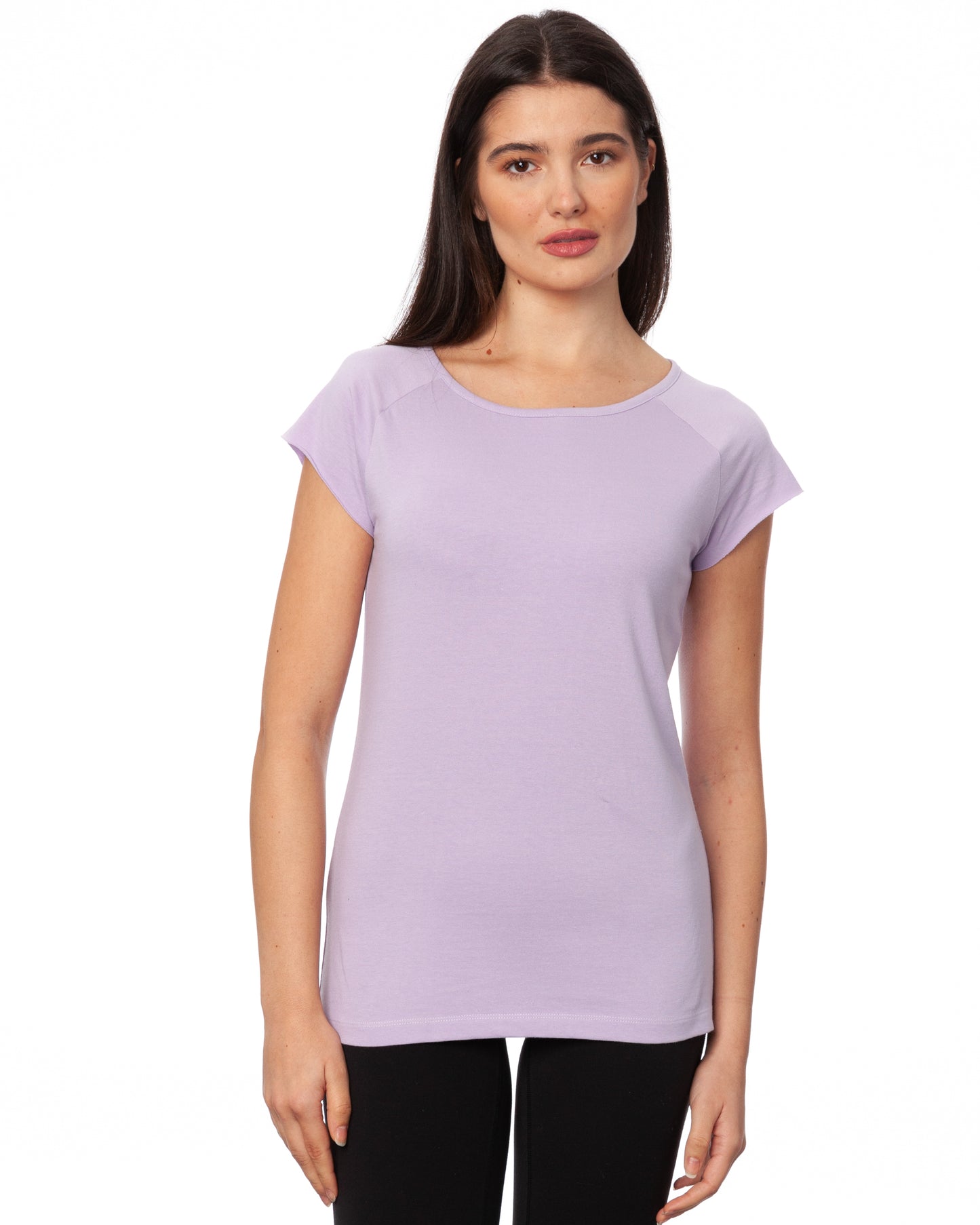 Cap Sleeve lavender