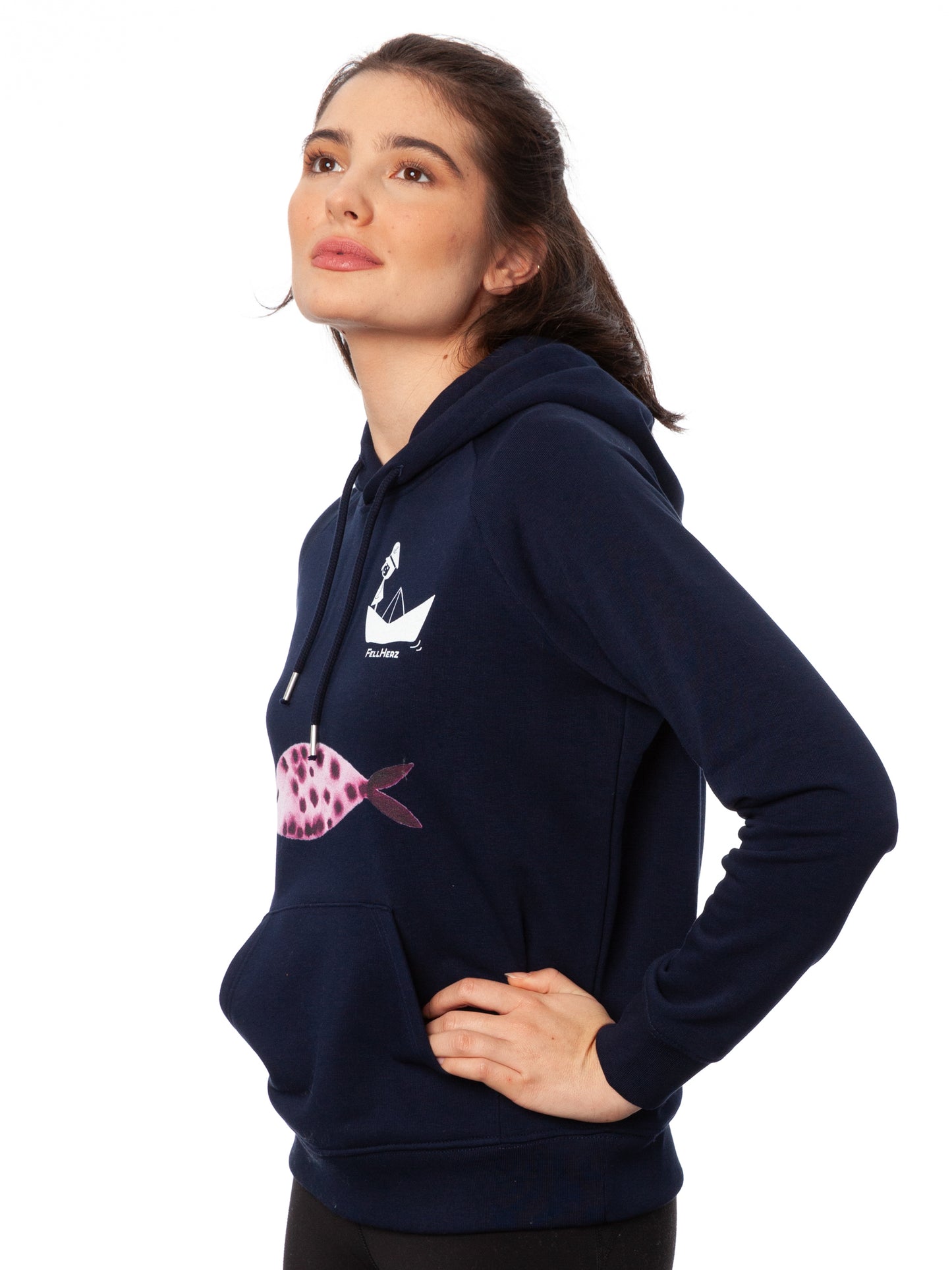 La Capitana Hoodie navy