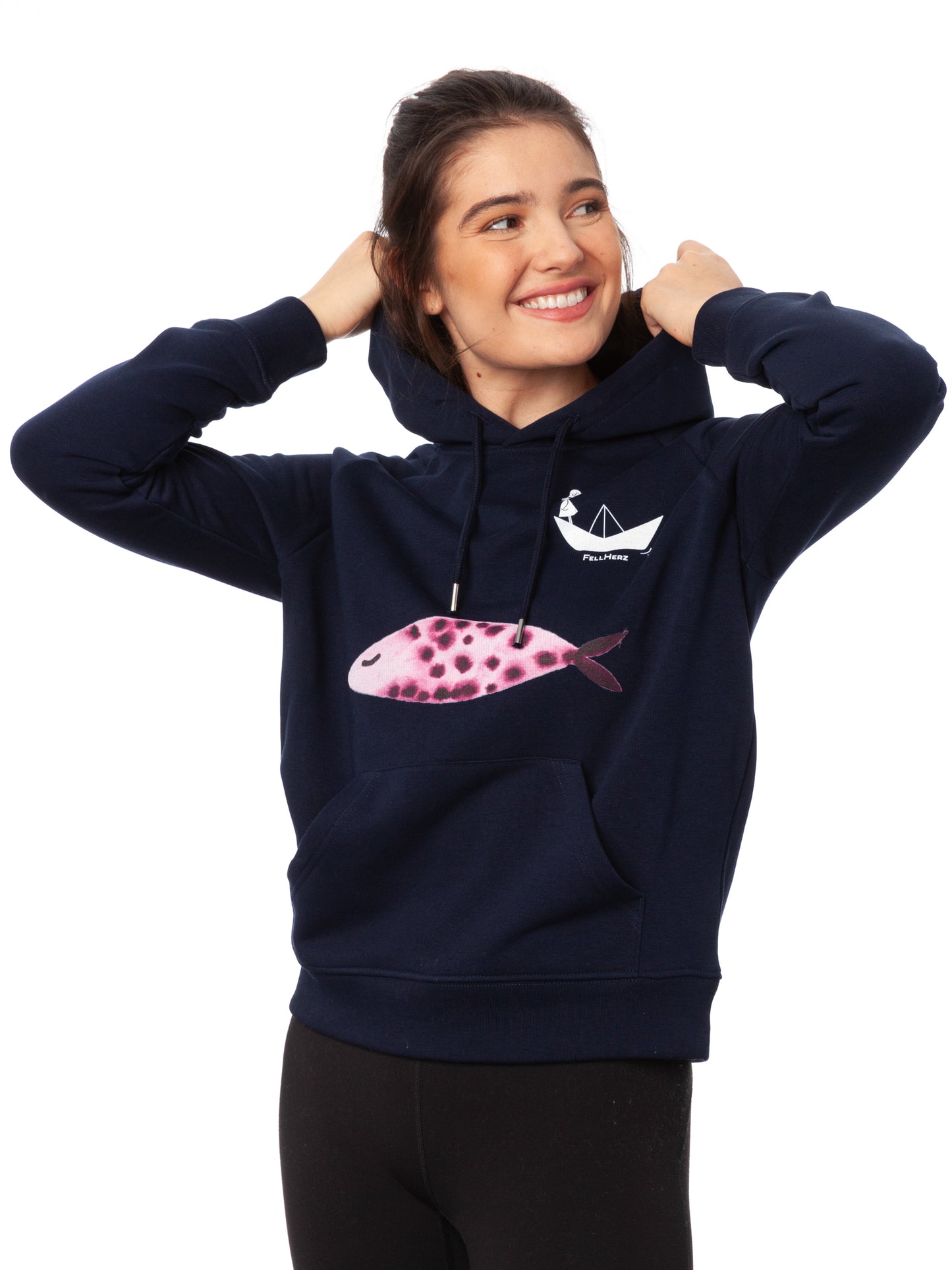 La Capitana Hoodie navy