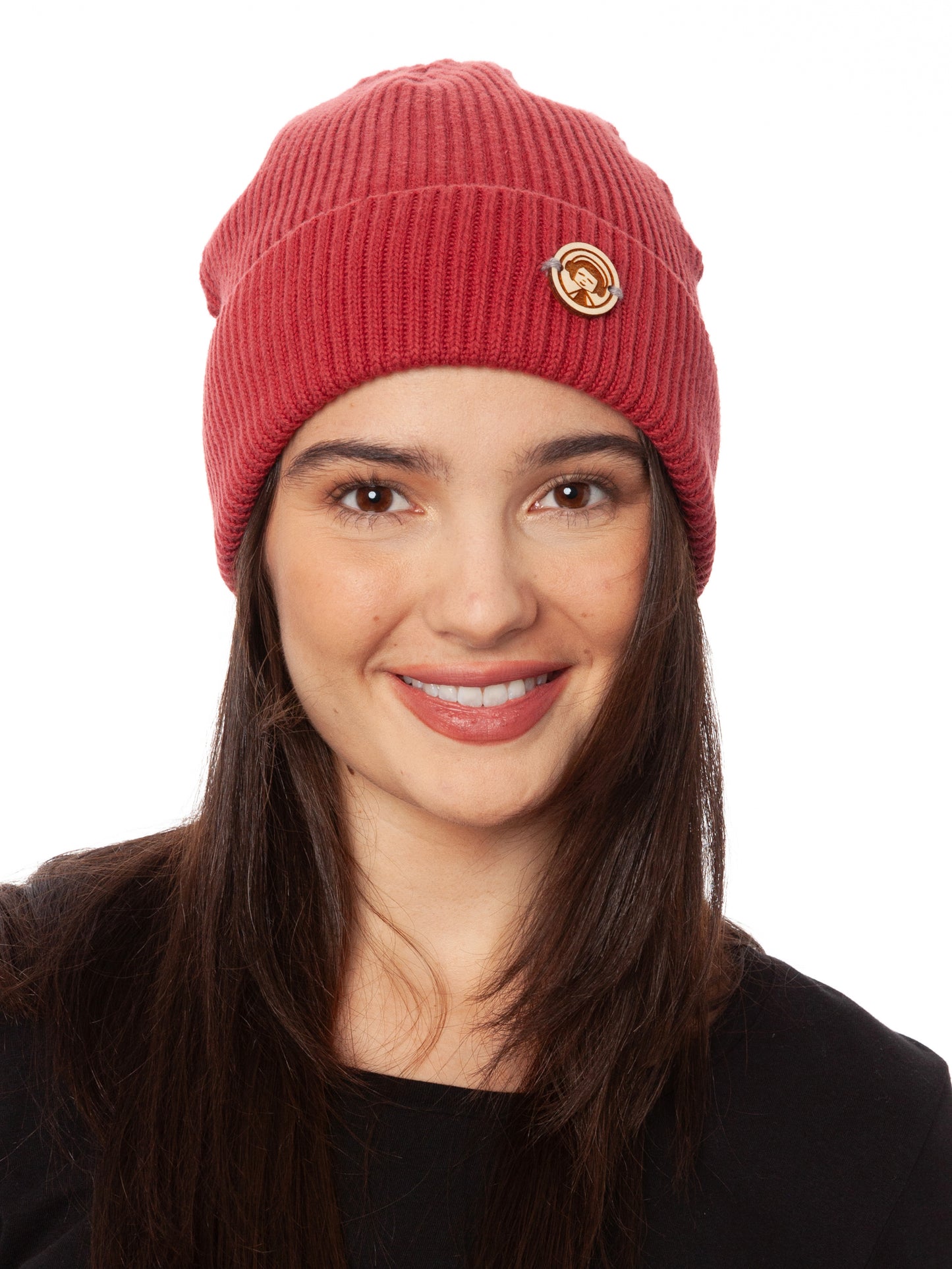 Beanie red earth