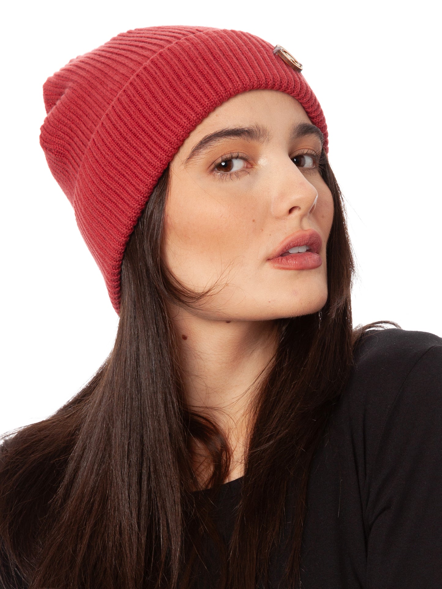 Beanie red earth