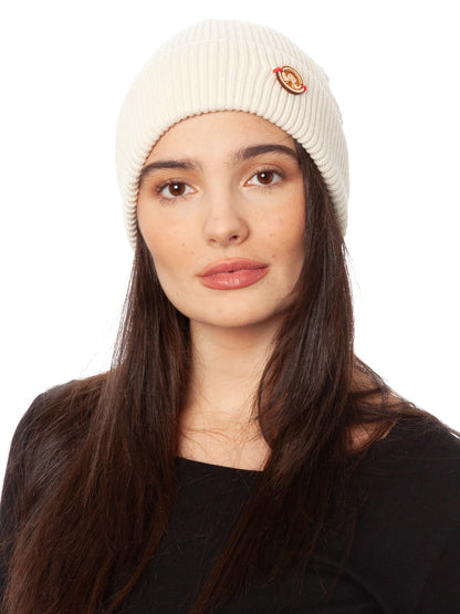 Beanie natural white