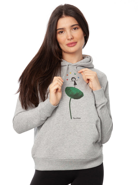 Rainbow Jongleuse Hoodie heather grey