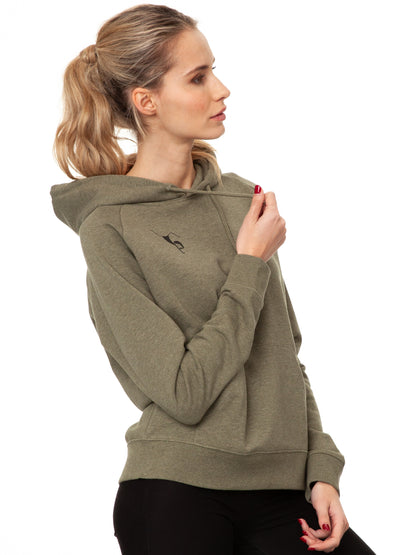 Balance Hoodie heather khaki