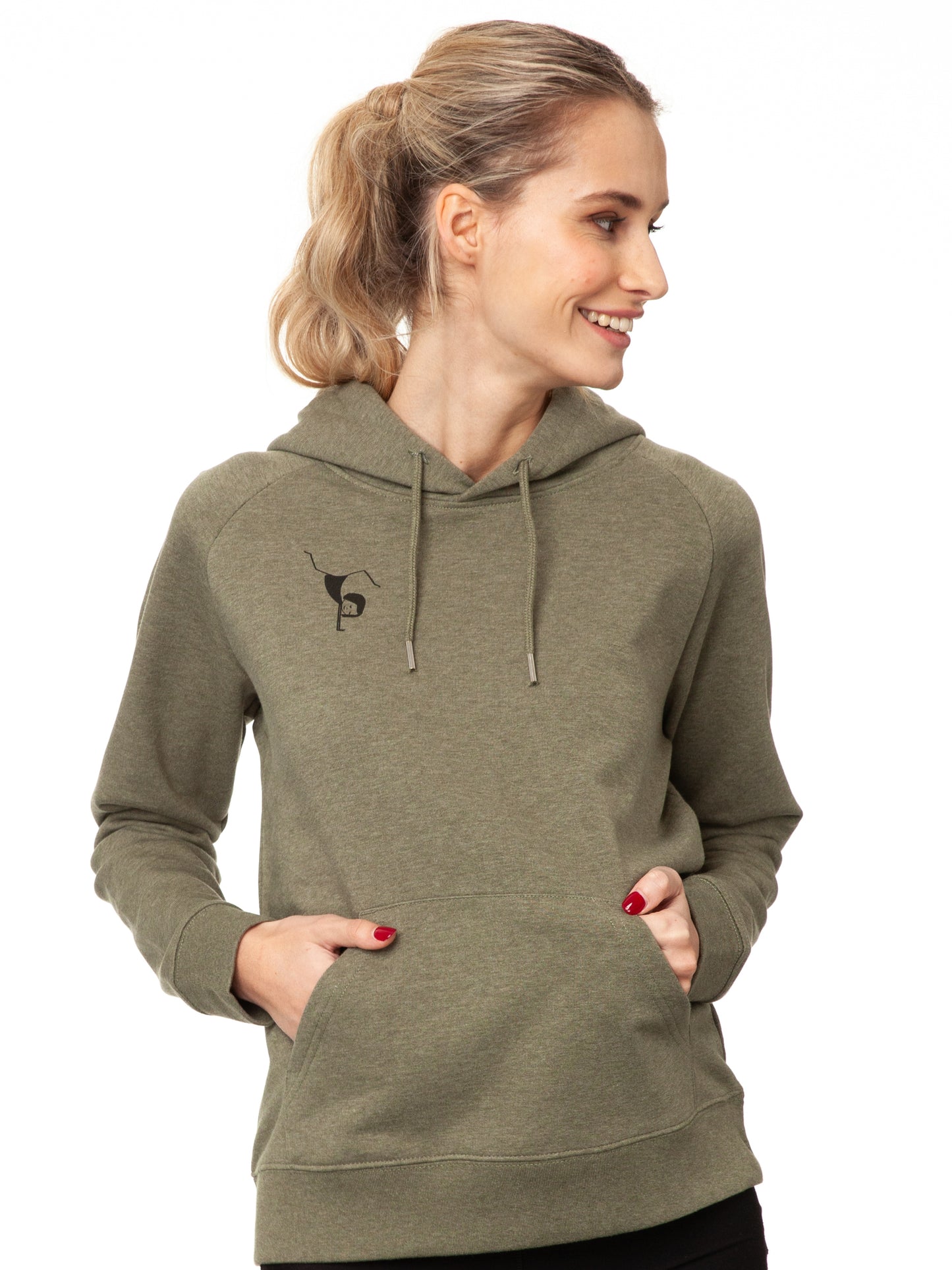 Balance Hoodie heather khaki