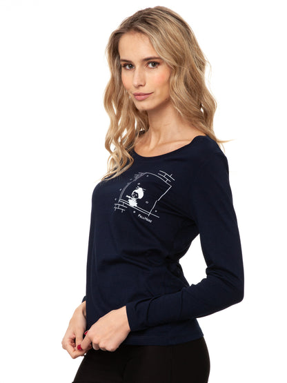 Noodle soup Longsleeve navy